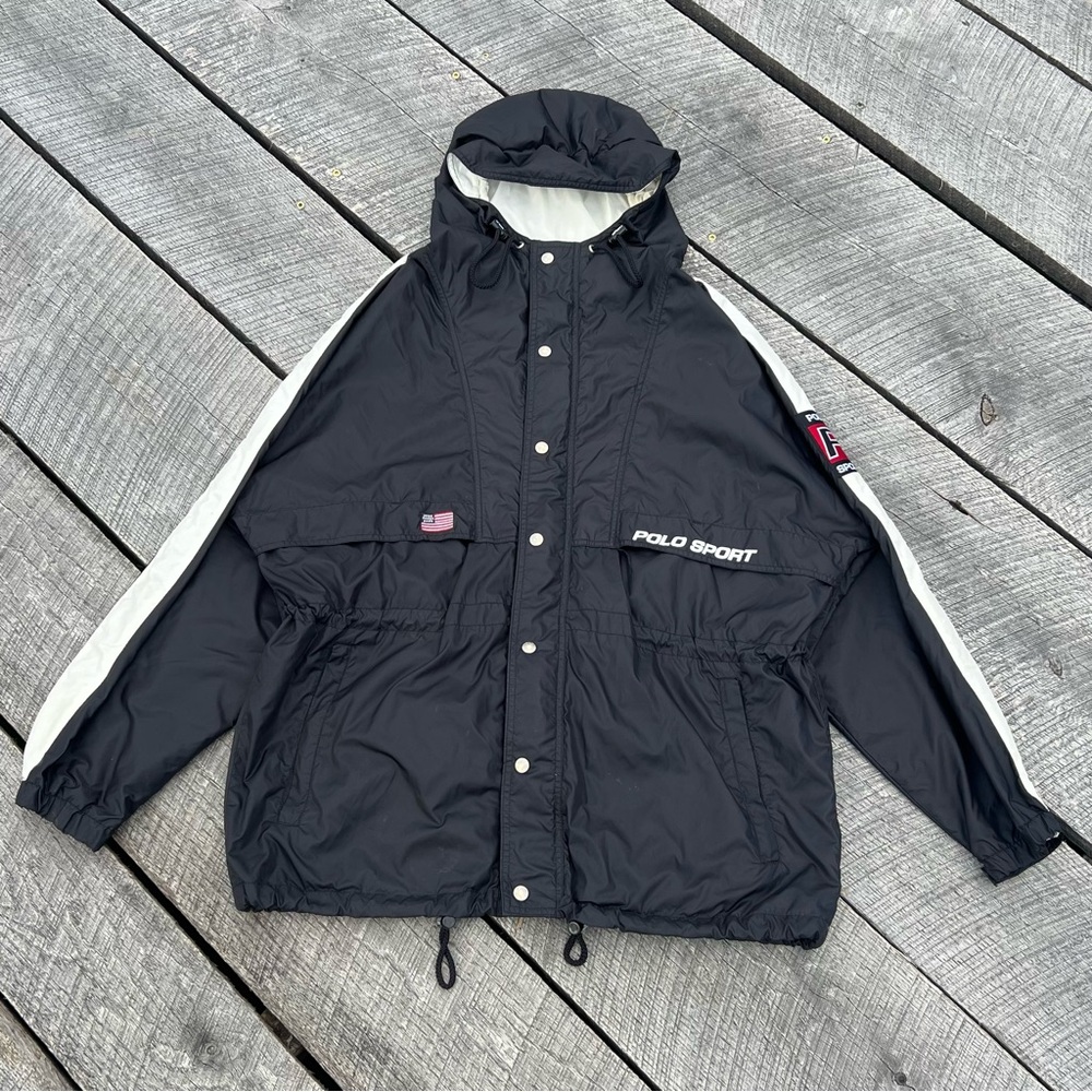 Vintage 1997 Polo Sport Hooded Jacket - Picture 4 of 6